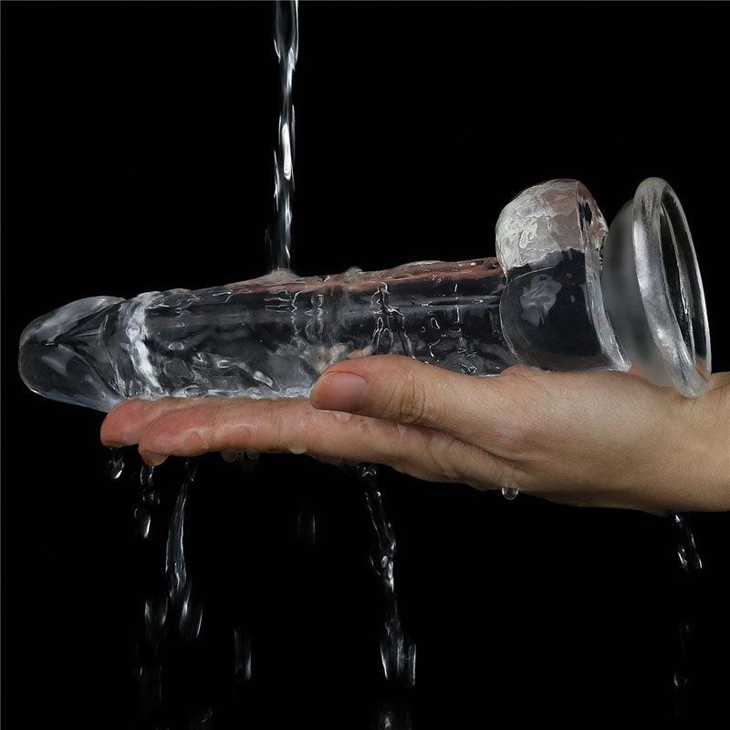 Flawless Clear Dildo 7.5'' - Clear 19 cm Dong - LV310016