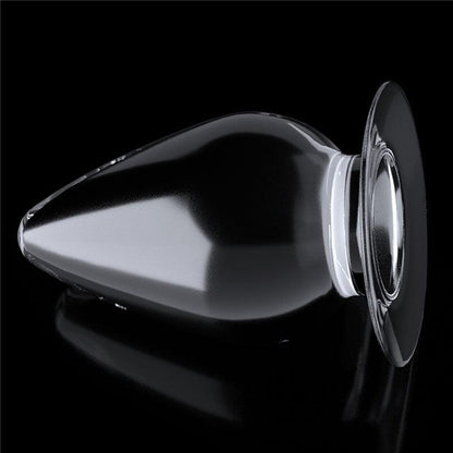 Flawless Clear Anal Plug 4.5'' - Clear 11.5 cm Butt Plug - LV310017