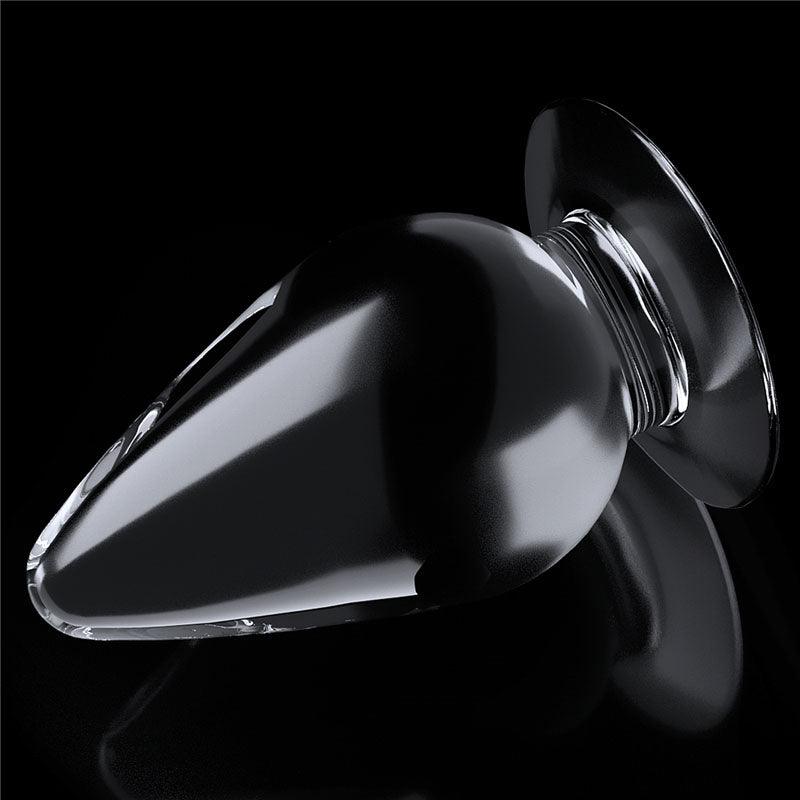 Flawless Clear Anal Plug 4.5'' - Clear 11.5 cm Butt Plug - LV310017