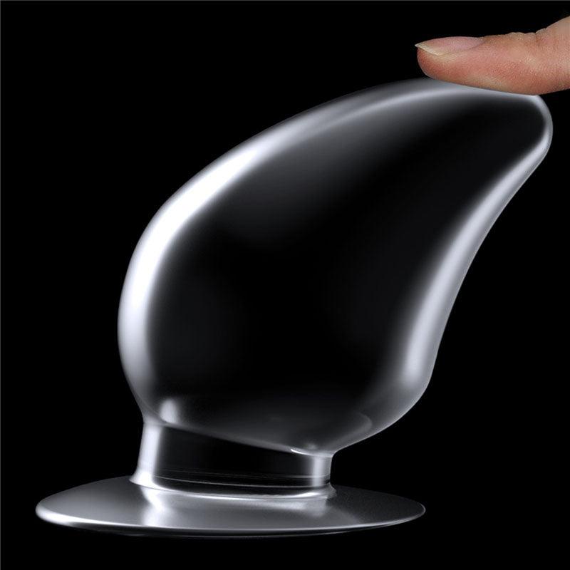 Flawless Clear Anal Plug 4.5'' - Clear 11.5 cm Butt Plug - LV310017