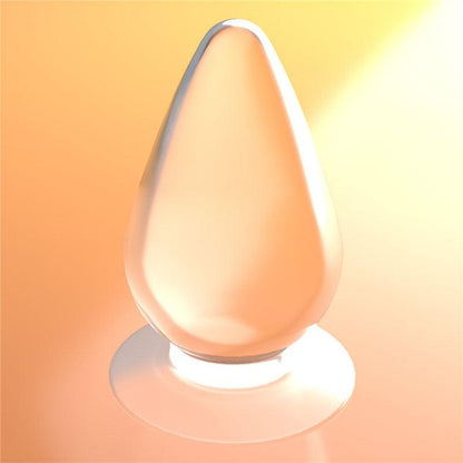 Flawless Clear Anal Plug 4.5'' - Clear 11.5 cm Butt Plug - LV310017