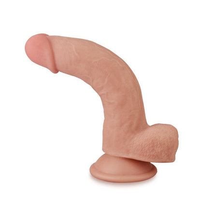 Sliding Skin Dual Layer Dong - Flesh 20.3 cm (8'') Dong with Flexible Skin - LV317002