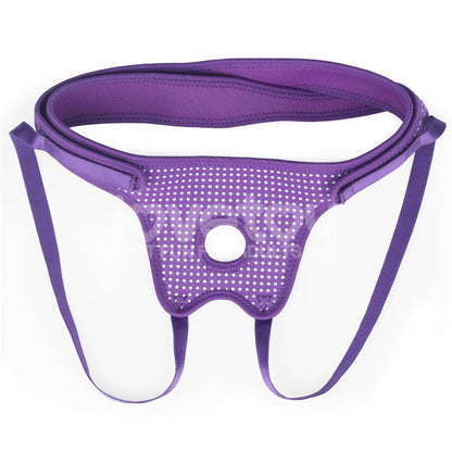 Ingen Easy Strap-On Harness - Purple Adjustable Strap-On Harness (No Probe Included) - LV715002