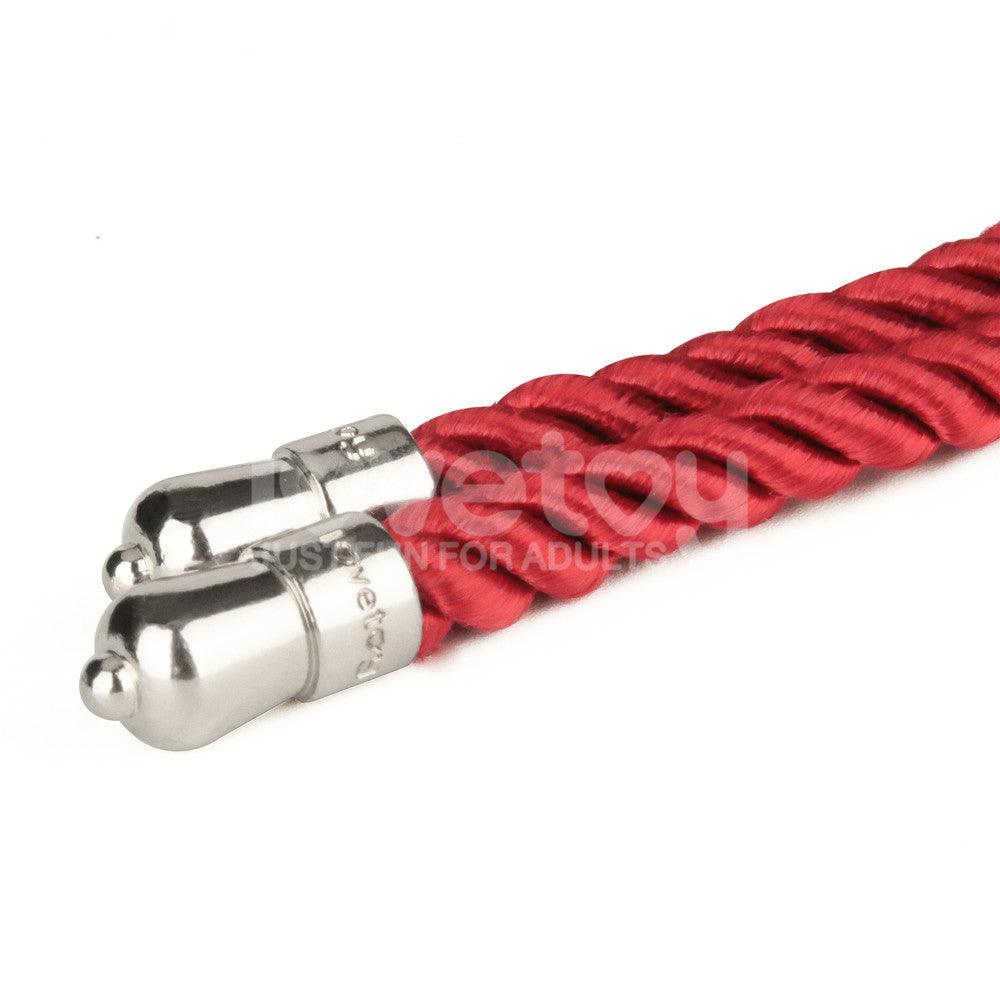 Rebellion Reign Silky Bondage Rope - Red - Red Bondage Rope - 10 metre length - LV761302