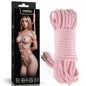 Rebellion Reign Silky Bondage Rope - Pink - Pink Bondage Rope - 10 metre length - LV761303