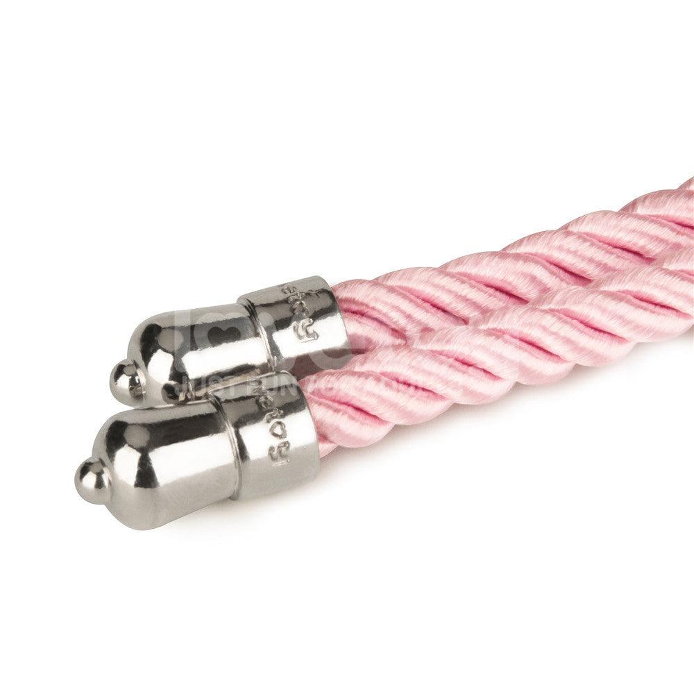 Rebellion Reign Silky Bondage Rope - Pink - Pink Bondage Rope - 10 metre length - LV761303