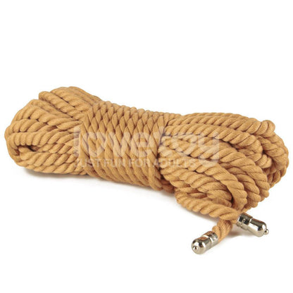 Rebellion Reign Bondage Rope - Natural - Natural Bondage Rope - 10 metre length - LV761304