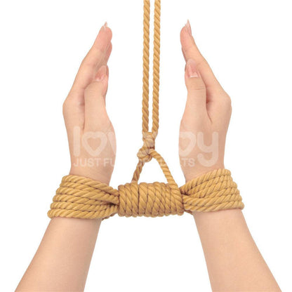 Rebellion Reign Bondage Rope - Natural - Natural Bondage Rope - 10 metre length - LV761304