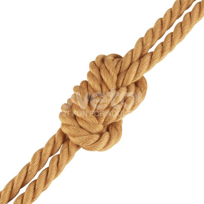 Rebellion Reign Bondage Rope - Natural - Natural Bondage Rope - 10 metre length - LV761304