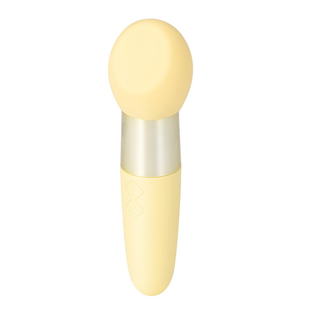 Maia RINA - Yellow - Yellow 13.3 cm USB Rechargeable Vibrator - MA23-03-C1