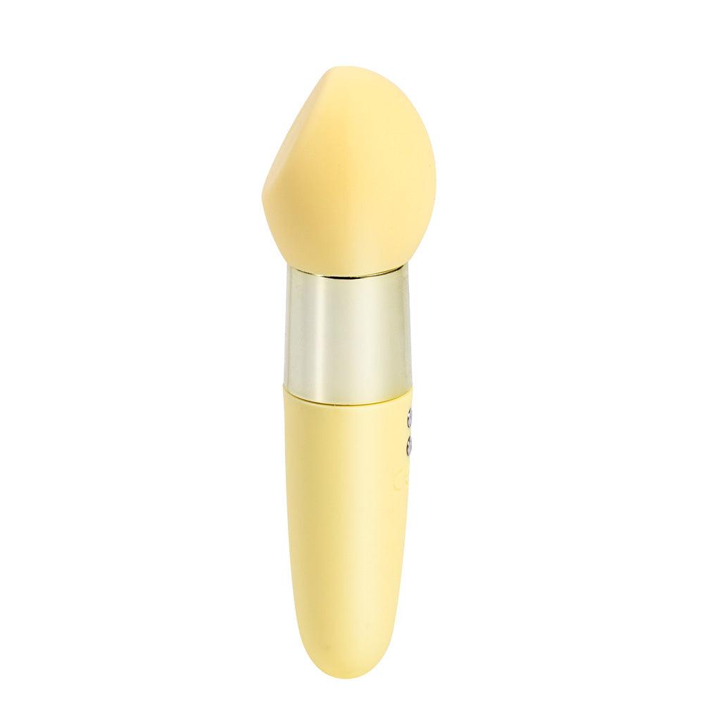 Maia RINA - Yellow - Yellow 13.3 cm USB Rechargeable Vibrator - MA23-03-C1