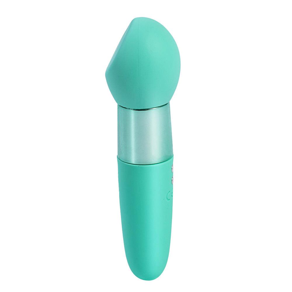 Maia RINA - Teal - Teal 13.3 cm USB Rechargeable Vibrator - MA23-03-G3