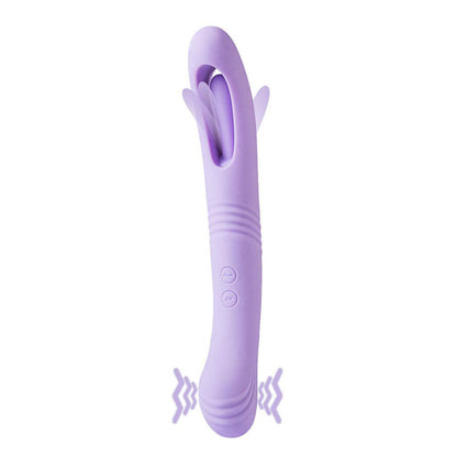 Maia HARPER - Purple 24.1 cm USB Rechargeable Vibrator - MA23-07