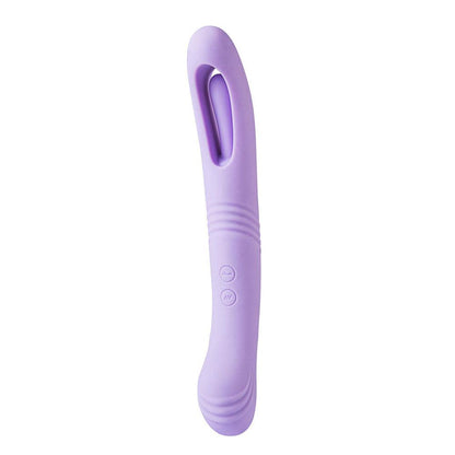 Maia HARPER - Purple 24.1 cm USB Rechargeable Vibrator - MA23-07