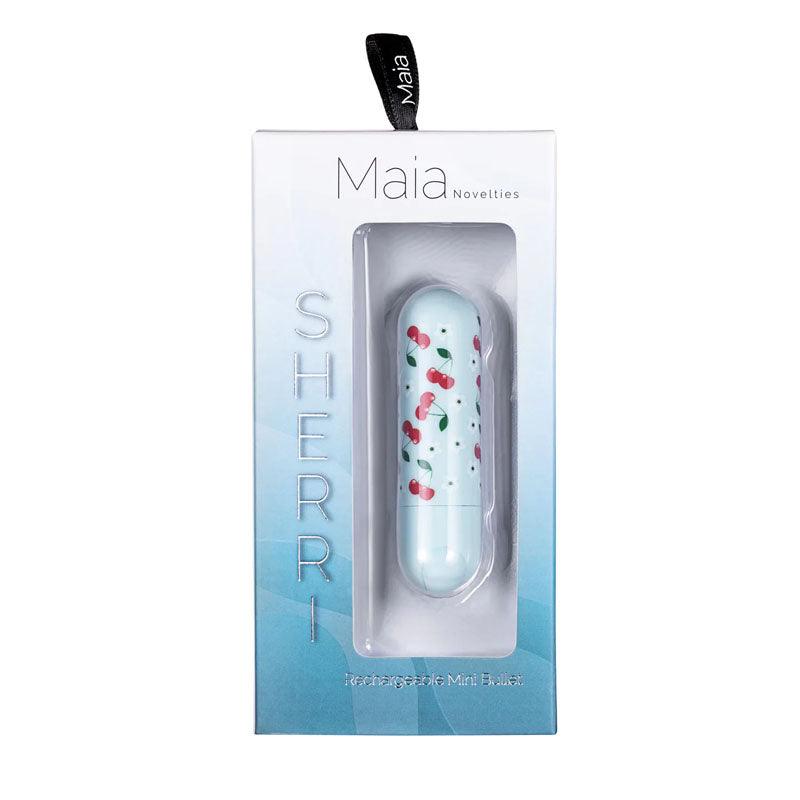 Maia Sherri - Baby Blue 7.6 cm USB Rechargeable Bullet - MA330-BL