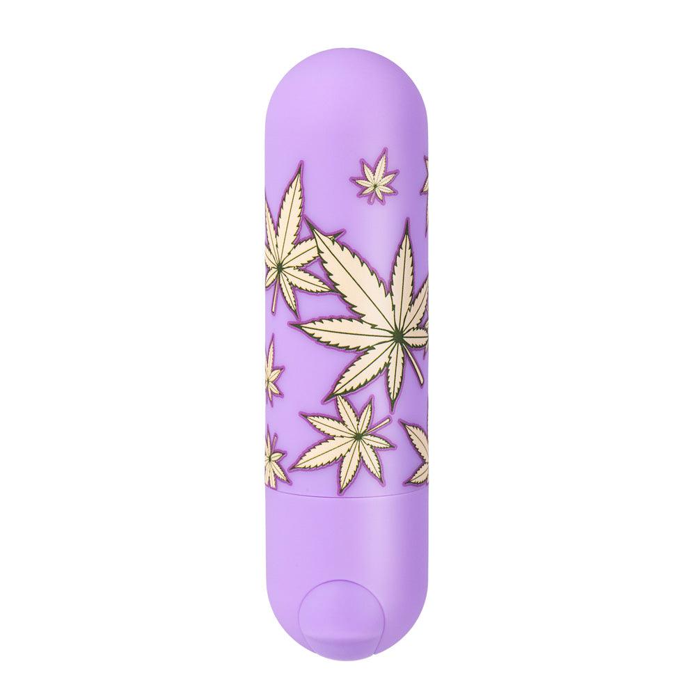 Maia Jessi 420 - Violet 7.6 cm USB Rechargeable Bullet - MA330-LF3