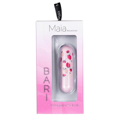 Maia Bari - Baby Pink 7.6 cm USB Rechargeable Bullet - MA330-ST