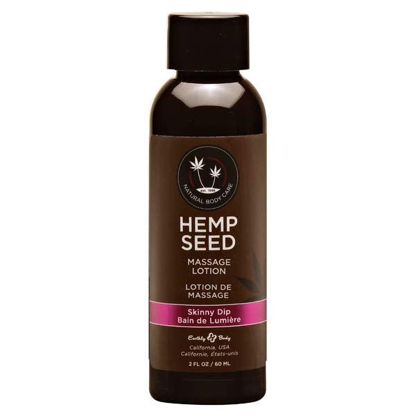 Hemp Seed Massage Lotion - Skinny Dip (Vanilla & Faiy Floss) Scented - 59 ml Bottle - ML121