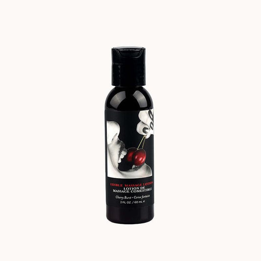 Edible Massage Lotion - Cherry - Cherry Flavoured Massage Lotion - 60 ml - MLE201