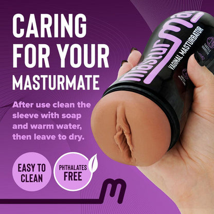 Masturmate - Vagina - Mocha - Brown Vagina Stroker - MMATE-VM