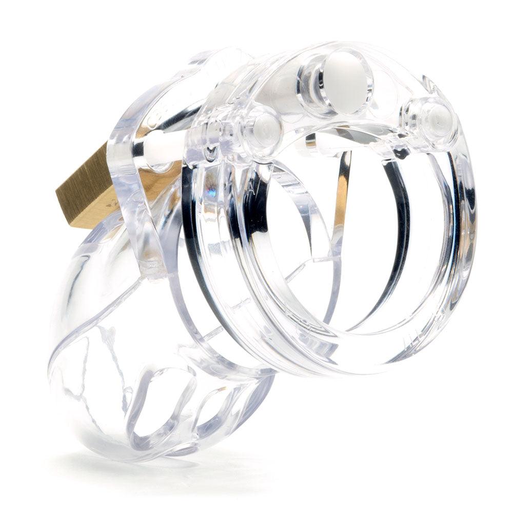 Mr. Stubb Chastity Cock Cage Kit - Clear - Clear 1.75 Inch Cock Cage Kit - MRSTB-CLR