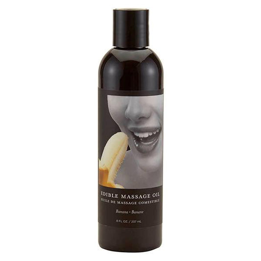 Edible Massage Oil - Banana Flavoured - 237 ml Bottle - MSE010