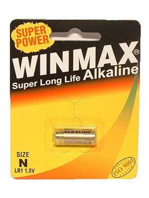 Winmax N Alkaline Battery - Alkaline Battery - N 1 Pack - NBP-1