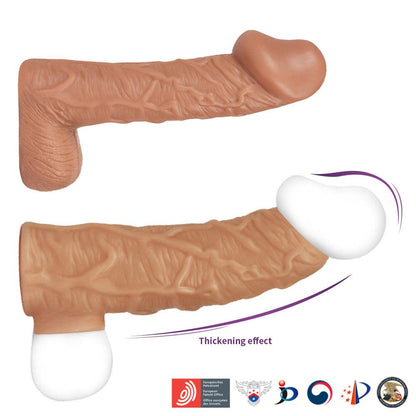 Kokos Nude Sleeve 1 - Flesh Penis Extension Sleeve - NS.001-M