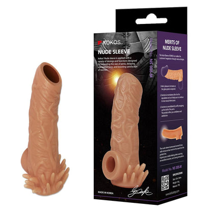 Kokos Nude Sleeve 5 - Flesh Penis Extension Sleeve - NS.005-M