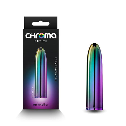 Chroma Petite Bullet - Multicolour - Multicoloured 8.7 cm USB Rechargeable Bullet - NSN-0305-00