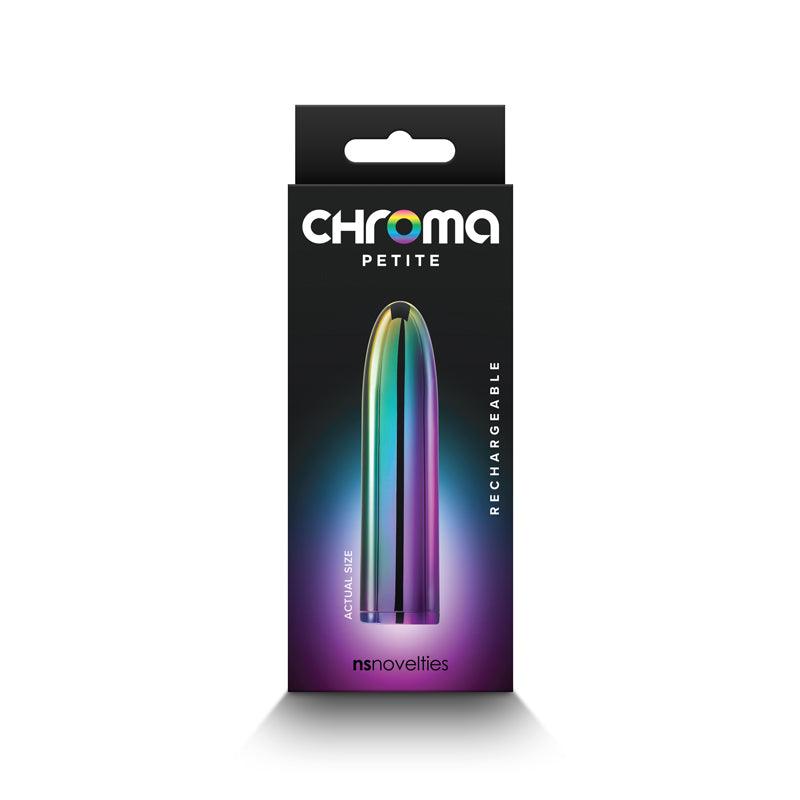 Chroma Petite Bullet - Multicolour - Multicoloured 8.7 cm USB Rechargeable Bullet - NSN-0305-00