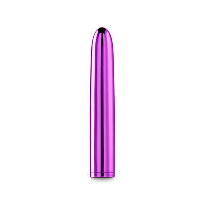 Chroma - Purple - Metallic Purple 17 cm USB Rechargeable Vibrator - NSN-0305-15