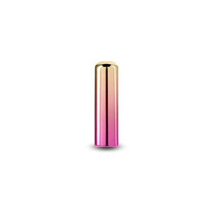 Chroma Sunrise - Small - Metallic Pink/Gold 6.8 cm USB Rechargeable Bullet - NSN-0305-20