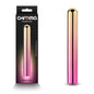 Chroma Sunrise - Large - Metallic Pink/Gold 13.8 cm USB Rechargeable Vibrator - NSN-0305-40