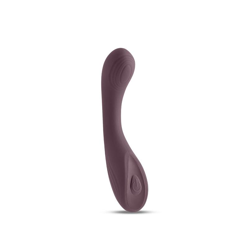 Desire - Pure - Purple - Purple 13.7 cm USB Rechargeable Vibrator - NSN-0326-02