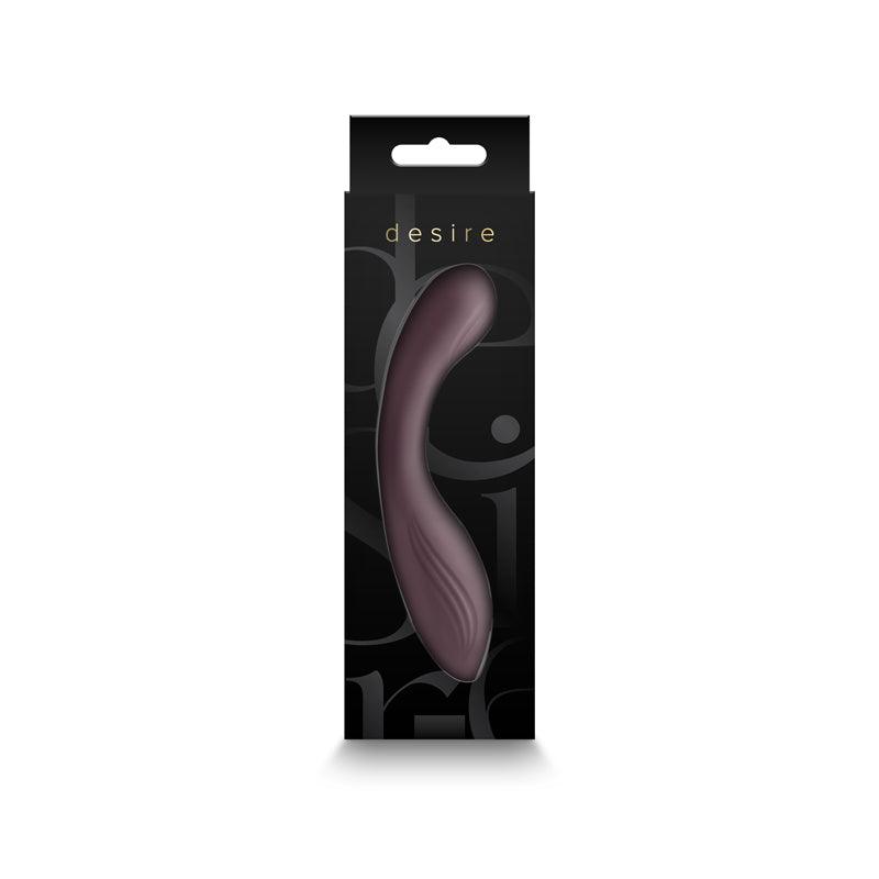 Desire - Pure - Purple - Purple 13.7 cm USB Rechargeable Vibrator - NSN-0326-02