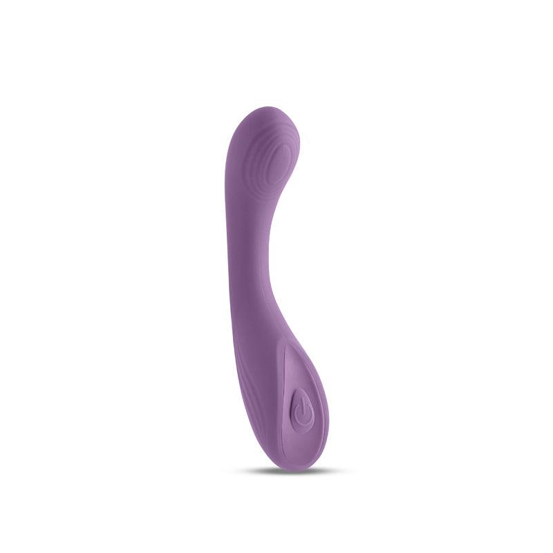 Desire - Pure - Dusty Lavender - Lavender 13.7 cm USB Rechargeable Vibrator - NSN-0326-09