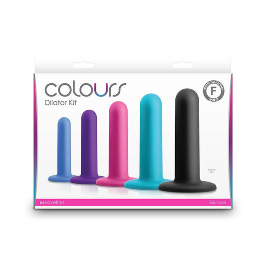 Colours - Dilator Kit - Multicolour - Multi Coloured Vaginal Dilator Kit - Set of 5 - NSN-0414-00