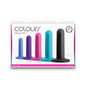 Colours - Dilator Kit - Multicolour - Multi Coloured Vaginal Dilator Kit - Set of 5 - NSN-0414-00