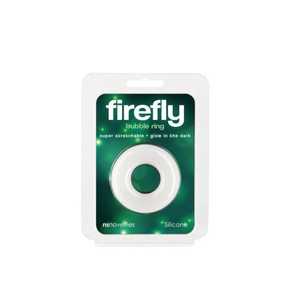 Firefly - Bubble Ring - Medium - Glow in Dark Medium Cock Ring - NSN-0474-21