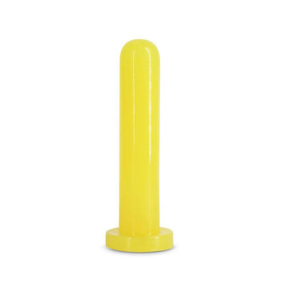 Firefly - Thrill - Yellow - Large - Glow in Dark Yellow 19.3 cm Large Dildo - NSN-0478-19