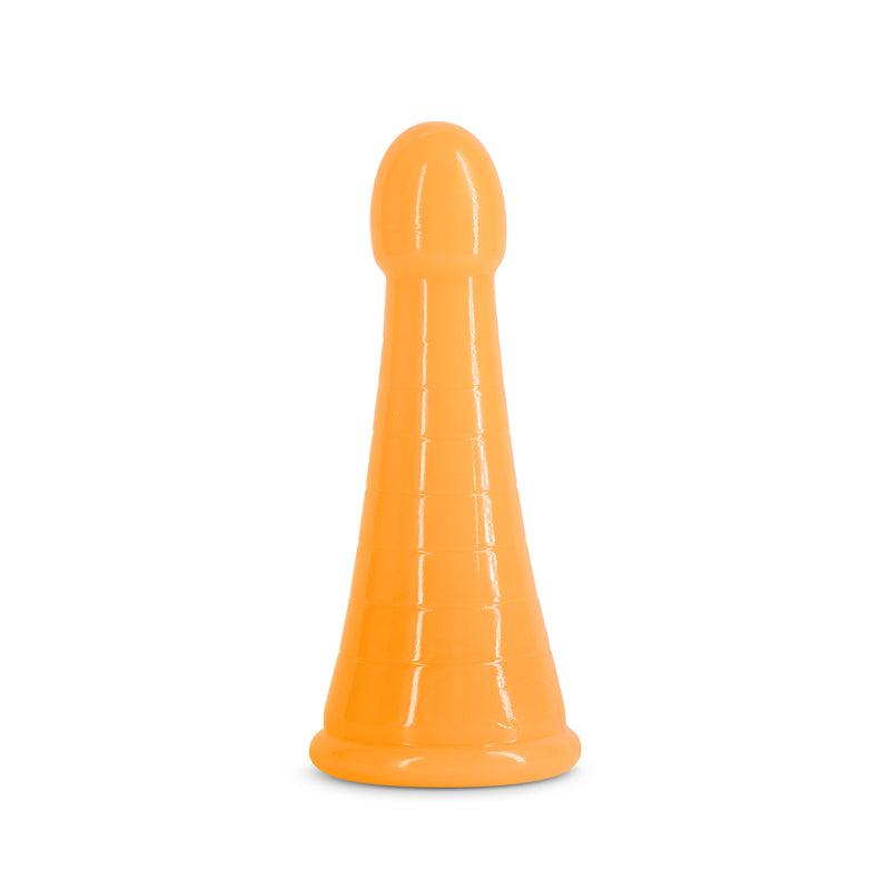 Firefly - Phoenix - Orange - Glow in Dark Orange 19.2 cm Dildo - NSN-0479-16