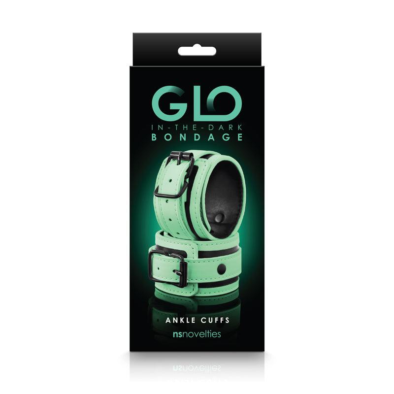 GLO Bondage Ankle Cuff - Glow In Dark Restraint - NSN-0497-48