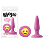 Mojis - #ILY - Pink 8.6 cm (3.4'') Mini Butt Plug with Emoji Base - NSN-0511-14