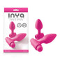 INYA Vibes-O-Spades - Pink Vibrating Butt Plugs - Set of 2 - NSN-0551-04