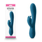 INYA Luv Bunny - Dark Teal - Dark Teal 20.2 cm USB Rechargeable Rabbit Vibrator - NSN-0553-77