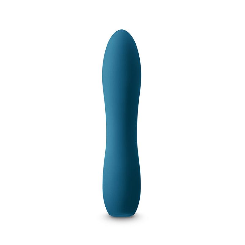 INYA Ruse - Teal - Teal 13.8 cm USB Rechargeable Vibrator - NSN-0554-07