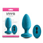 INYA Alpine 2.0 - Teal - Teal 10.7 cm USB Rechargeable Butt Plug with Wireless Remote - NSN-0558-47