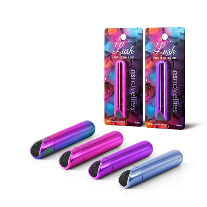 Lush Nightshade - Multicolour - Multicoloured 8.9 cm USB Rechargeable Bullet - NSN-0652-49