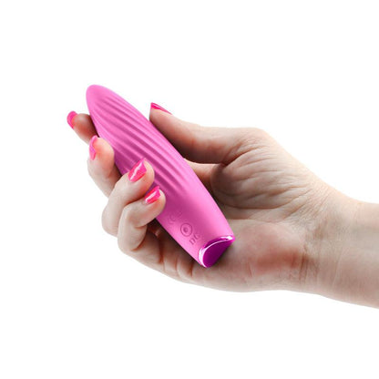 Revel Kismet - Pink - Pink 11.8 cm USB Rechargeable Vibrator - NSN-0675-14